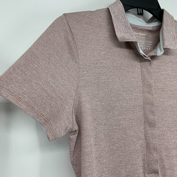 Outdoor Voices Players Polo Bodysuit Button Down Short Sleeve - Picture 5 of 10